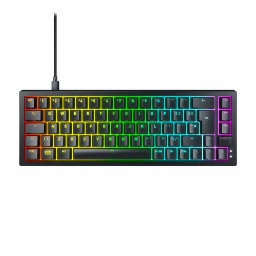 CHERRY K5V2 Compact klawiatura Gaming USB QWERTY Skandynawia Czarny