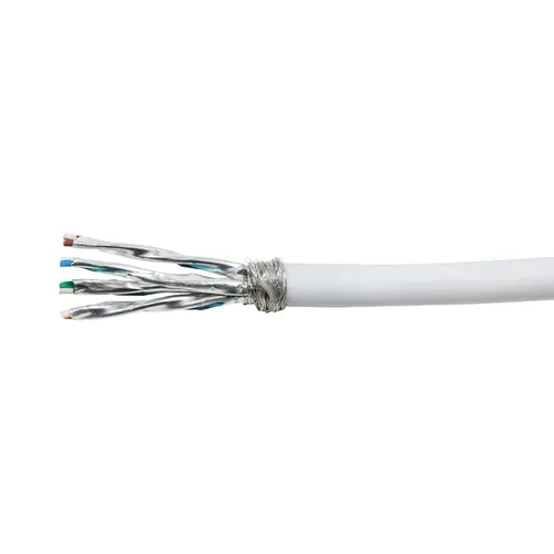 LogiLink CPV0041 kabel sieciowy Biały 100 m Cat7 S/FTP (S-STP)