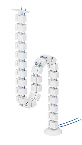 Neomounts ADS06-130WH organizator na kable Biurko Prowadnica kabla Biały 1 szt.