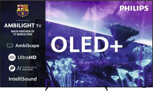 Philips Ambilight 65OLED951/12 Telewizor 165,1 cm (65") 4K Ultra HD Smart TV Wi-Fi Czarny
