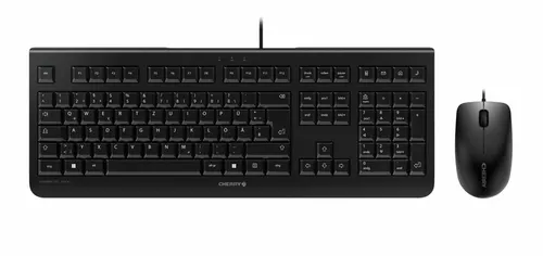 CHERRY DC 2000 klawiatura Dołączona myszka Dom/Biuro USB QWERTZ Węgierski Czarny