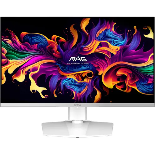 MSI MAG 272QPW QD-OLED X28 monitor komputerowy 67,3 cm (26.5") 2560 x 1440 px Wide Quad HD Biały