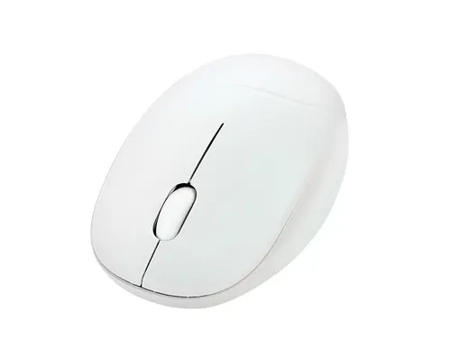 ASUS Fragrance Mouse MD101 myszka Dom Oburęczny RF Wireless + Bluetooth Optyczny 2400 DPI, biała opalizująca