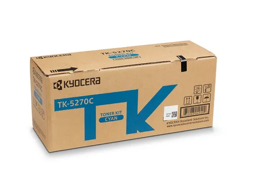 KYOCERA TK-5270C kaseta z tonerem 1 szt. Oryginalny Cyjan