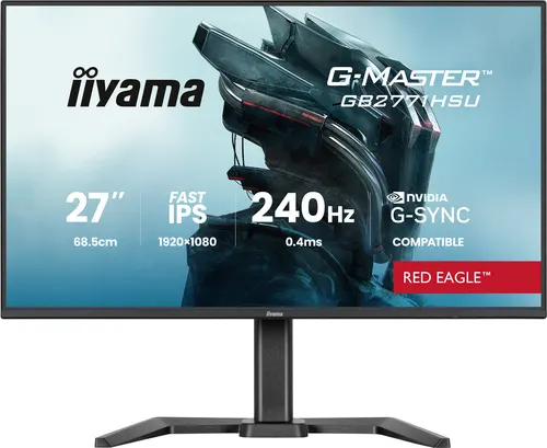 iiyama G-MASTER GB2771HSU-B1 monitor komputerowy 68,6 cm (27") 1920 x 1080 px Full HD Czarny
