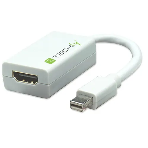 Techly Mini DisplayPort - HDMI M/F 15 m Biały