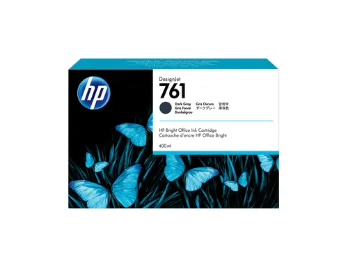 HP Ciemnoszary wkład atramentowy 761 DesignJet 400 ml