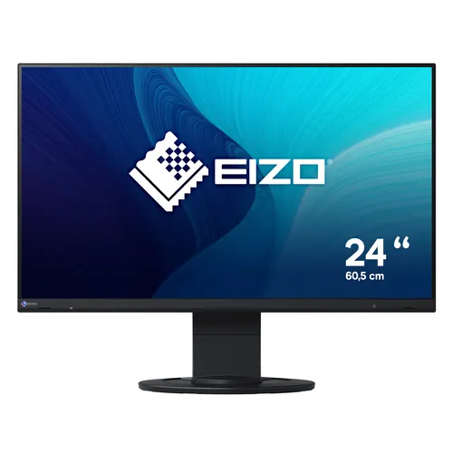 EIZO FlexScan EV2460-BK monitor komputerowy 60,5 cm (23.8") 1920 x 1080 px Full HD LCD Czarny