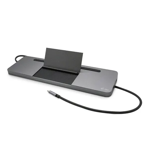 i-tec Metal C31FLATDOCKPDPRO stacja dokująca Przewodowa USB 3.2 Gen 1 (3.1 Gen 1) Type-C Szary