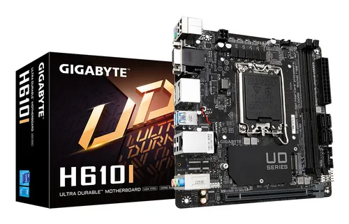 GIGABYTE H610I płyta główna Intel H610 Express LGA 1700 mini ITX
