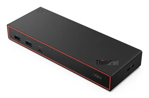 Lenovo ThinkPad USB4 Dock 5000 Przewodowa Thunderbolt 4 Czarny