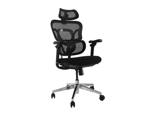 Equip 651053 krzesło obrotowe Obite siedzisko Oparcie siatkowe