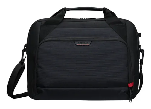 Targus EcoSmart 35,6 cm (14") Aktówka Czarny, Czerwony
