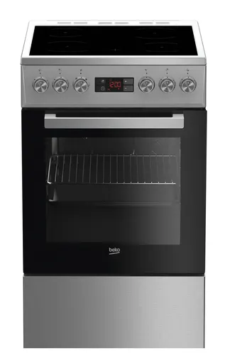Beko FSM57300GX Kuchenka wolnostojąca Prąd elektryczny Ceramiczna Stal nierdzewna