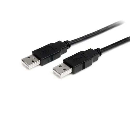 StarTech.com 1.0m USB 2.0 A-A kabel USB 2 m USB A 0,48 Gbit/s Czarny