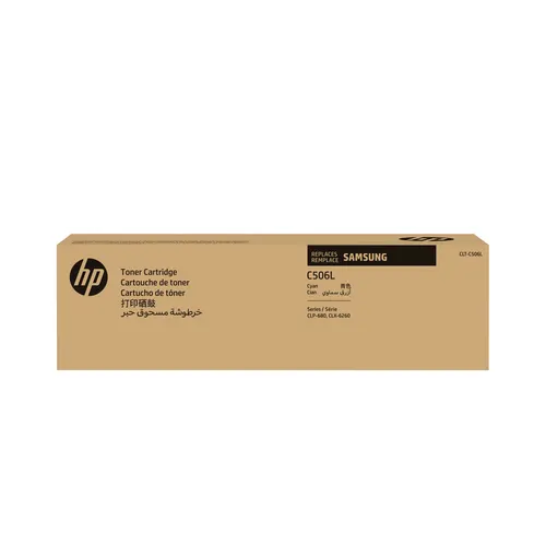 Samsung Oryginalny błękitny toner o wysokiej wydajności HP CLT-C506L