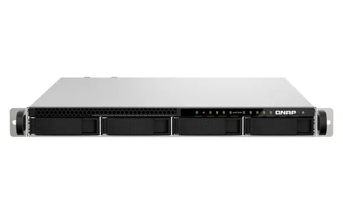 QNAP TS-h987XU-RP NAS Rack (1U) Intel Xeon E E-2334 16 GB DDR4 QuTS hero Czarny, Srebrny