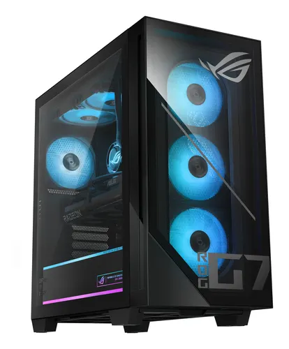 ASUS ROG G700 GM700TZ-R9800X283W AMD Ryzen™ 7 9800X3D 32 GB DDR5-SDRAM 2 TB SSD AMD Radeon RX 9070 XT Windows 11 Home Tower PC Czarny