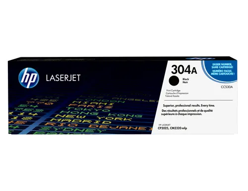 HP 304A oryginalny wkład z czarnym tonerem LaserJet