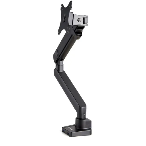 StarTech.com ARMSLIM2USB3 uchwyt / stojak do monitorów 86,4 cm (34") Biurko Czarny
