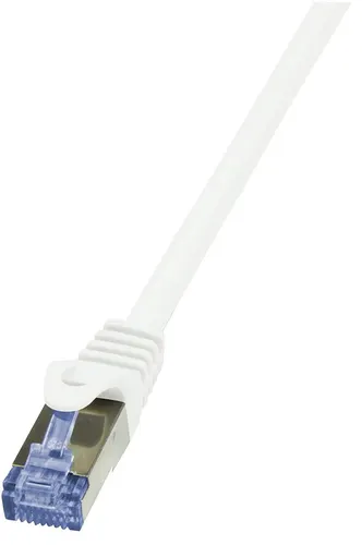 LogiLink Cat6a S/FTP, 1.5m kabel sieciowy Biały 1,5 m S/FTP (S-STP)