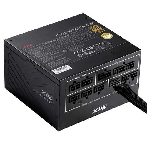 XPG COREREACTOR II VE 850W moduł zasilaczy 24-pin ATX ATX Czarny