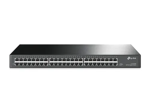 TP-Link TL-SG1048 przełącznik sieciowy Nie zarządzany Gigabit Ethernet (10/100/1000) 1U Czarny