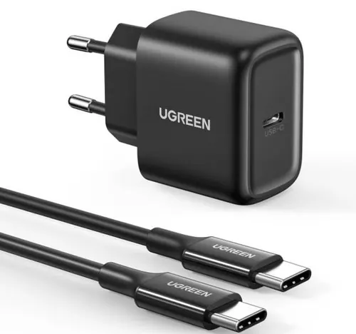 Ugreen CD250 Uniwersalne Czarny Prąd przemienny Szybkie ładowanie Wewnętrzna