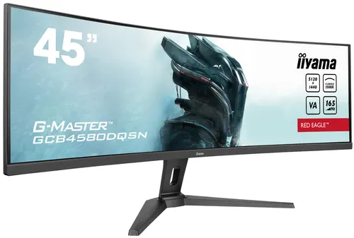 iiyama G-MASTER RED EAGLE CURVED monitor komputerowy 113 cm (44.5") 5120 x 1440 px Dual QHD LED Czarny