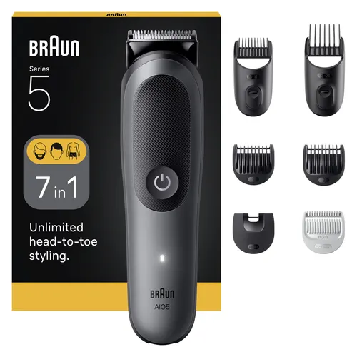 Braun 80789911 maszynka do włosów Ciemny Szary 21 Litowo-jonowa (Li-Ion)