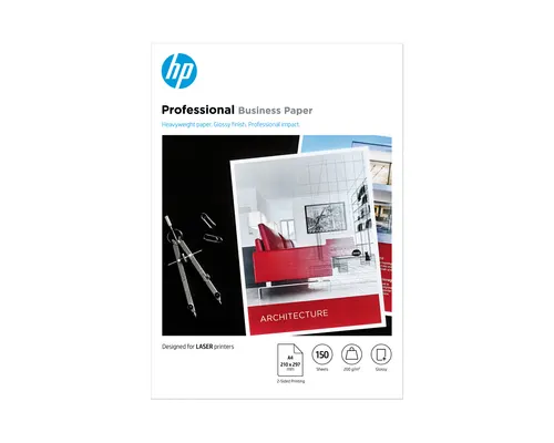 HP Papier Professional Business, błyszczący, 200 g/m2 A4 (210 x 297 mm), 150 arkuszy