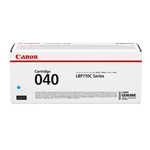 Canon 040 kaseta z tonerem 1 szt. Oryginalny Cyjan