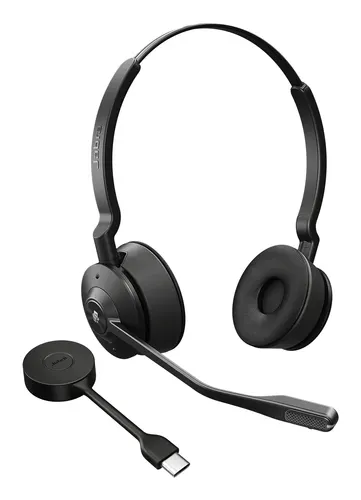 Jabra Engage 55 SE Zestaw słuchawkowy Bezprzewodowy Opaska na głowę Biuro/centrum telefoniczne USB Type-C (9659-470-111)