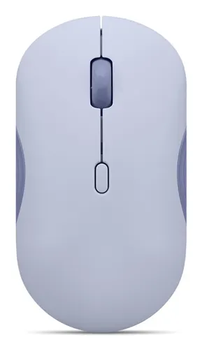 Lenovo 350 myszka Biuro Oburęczny Bluetooth Optyczny 2400 DPI, fioletowa (Meta Grape)
