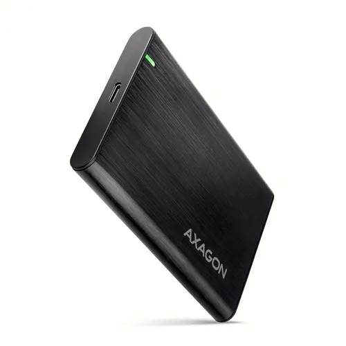 Axagon EE25-A6C obudowa do dysków twardych Obudowa HDD/SSD Czarny 2.5"