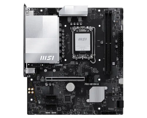MSI PRO H810M-B płyta główna Intel H810 LGA 1851 (Socket V1) micro ATX