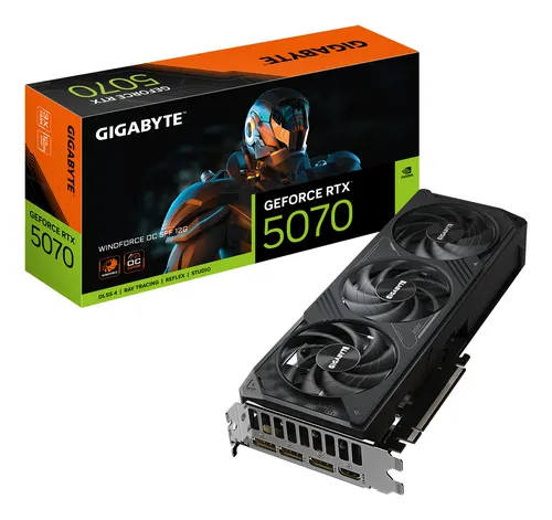 GIGABYTE GeForce RTX 5070 WINDFORCE OC SFF 12G NVIDIA 12 GB GDDR7