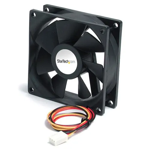 StarTech.com FAN6X25TX3H system chłodzenia komputerów Obudowa komputera Wentylator 6 cm Czarny 1 szt.