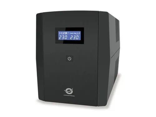 Conceptronic ZEUS03EM zasilacz UPS Technologia line-interactive 1,2 kVA 720 W 5 x gniazdo sieciowe