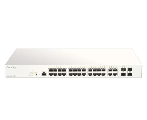 D-Link DBS-2000-28MP przełącznik sieciowy Zarządzany L2 Gigabit Ethernet (10/100/1000) Szary