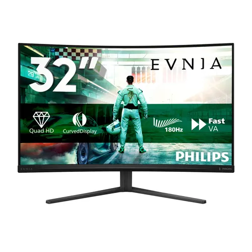 Philips Evnia 32M2C3500L/00 monitor komputerowy 80 cm (31.5") 2560 x 1440 px Quad HD LCD Czarny