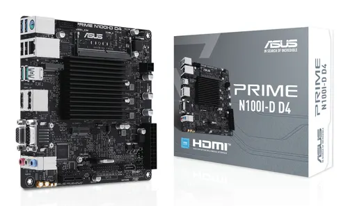 ASUS PRIME N100I-D D4 NA (zintegrowany procesor) mini ITX