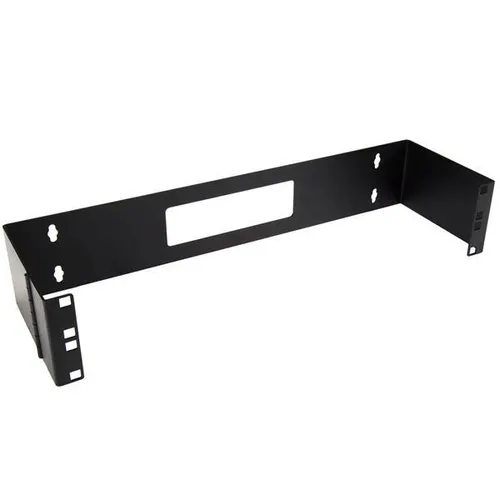 StarTech.com WALLMOUNTH2 stojak 2U Szafa wisząca Czarny