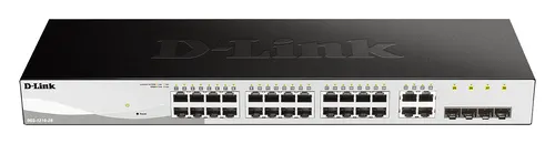 D-Link DGS-1210-28 Zarządzany L2/L2+ 1U Czarny