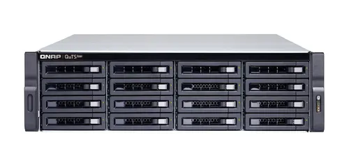 QNAP TS-H1677XU-RP NAS Rack (3U) AMD Ryzen™ 7 3700X 32 GB DDR4 0 TB QuTS hero Czarny