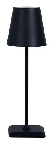 Techly I-LED LAMP-BK lampa stołowa Niewymienialne źródło światła 3 W E Czarny