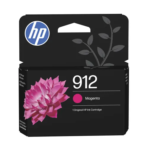 HP Zestaw 4 oryginalnych tuszów 912 czarny/blekitny/purpurowy/zólty (6ZC74AE)