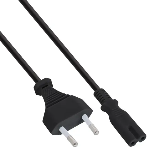 Power Cord, 2-Pin, EU