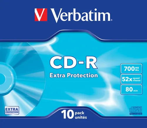 Verbatim CD-R Extra Protection 700 MB 52x 10 szt.