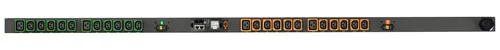 Vertiv Geist VP5G30A7 rozdzielacz zasilania PDU 24 x gniazdo sieciowe 0U Czarny
